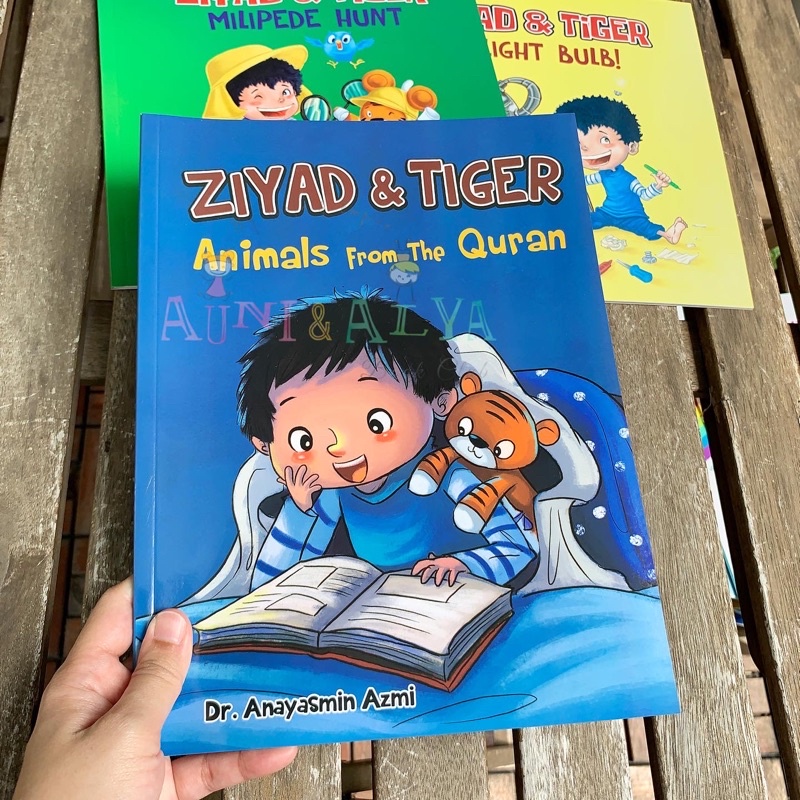 Ziyad And Tiger Animals From The Quran By Aulad Read And Play Shopee