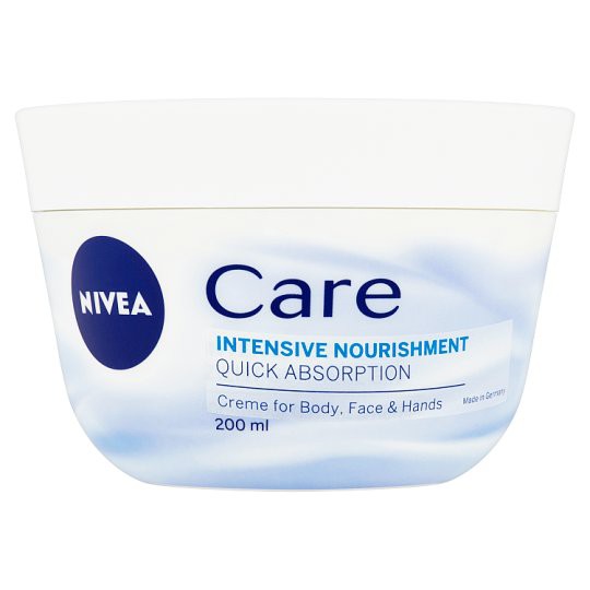 nivea care for face