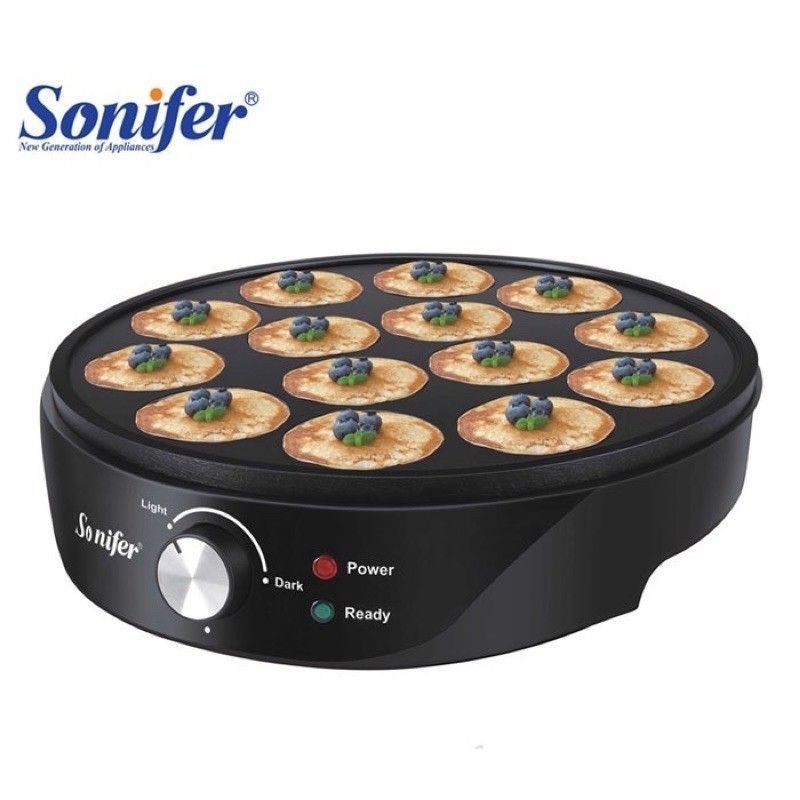 Sonifer Pancake Maker Electric Pan Cake Machine Breakfast SF6071 1200w 煎饼机