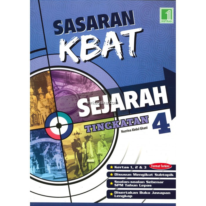 W O Ready Stock Sasaran Kbat Sejarah Tingkatan 4 Kssm Shopee Malaysia