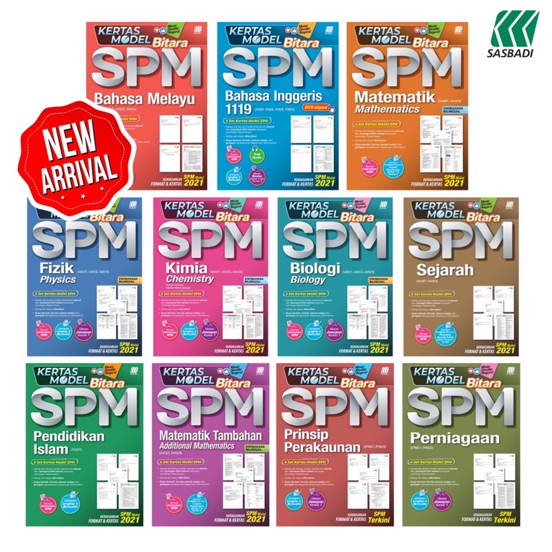 Mbo Buku Latihan Kertas Model Bitara Spm Kssm Sasbadi Shopee Malaysia 