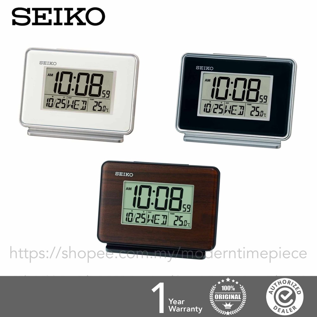 ORIGINAL SEIKO QHL068 Digital Table Alarm Clock Quartz#Jam Meja  Seikol#Table Clock | Shopee Malaysia