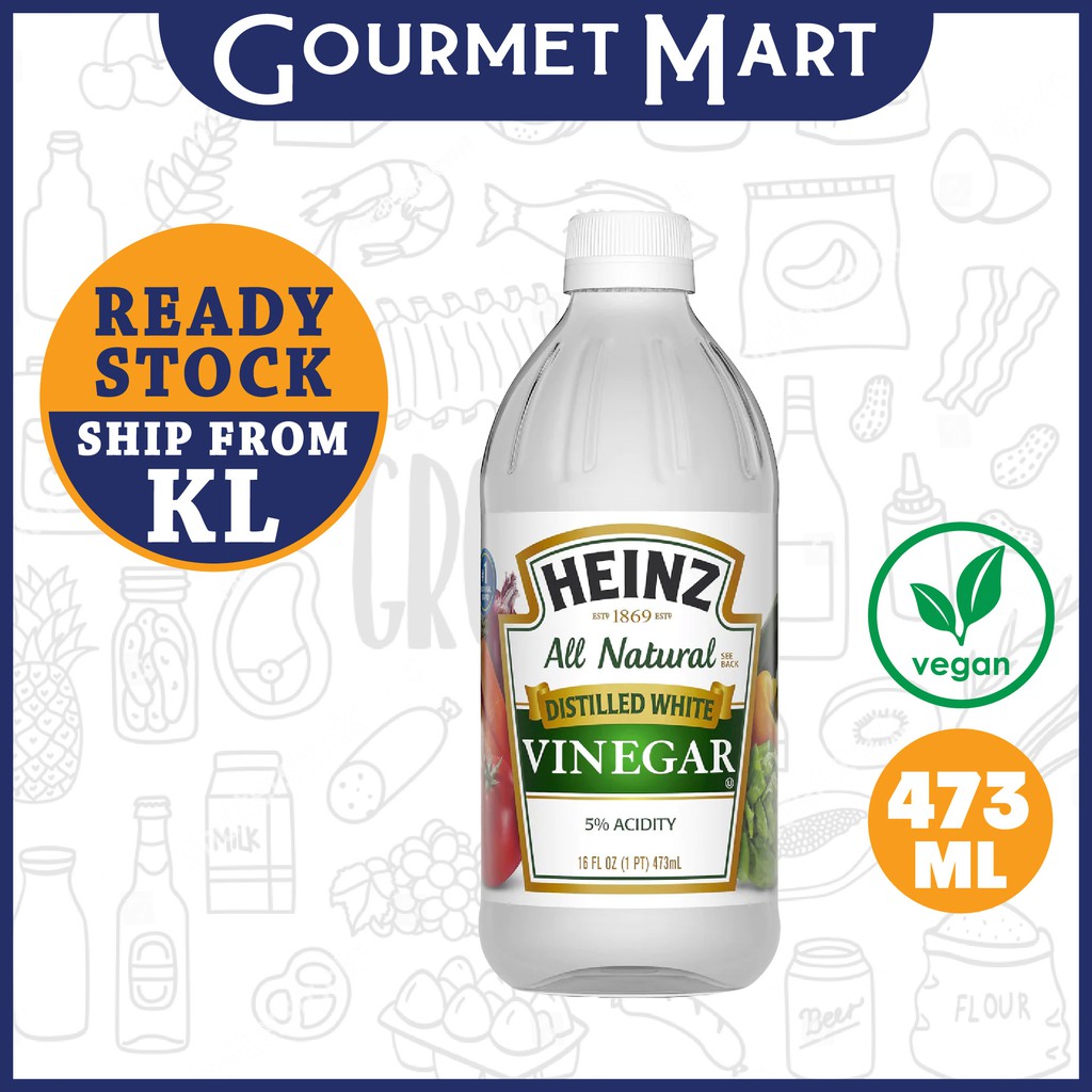Heinz All Natural Distilled White Vinegar 16oz , 473ml Shopee Malaysia