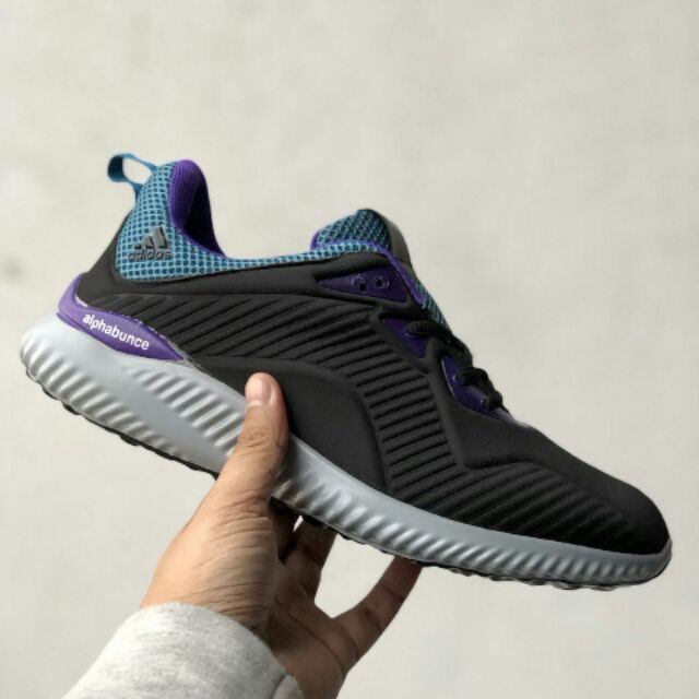 adidas alphabounce shock purple