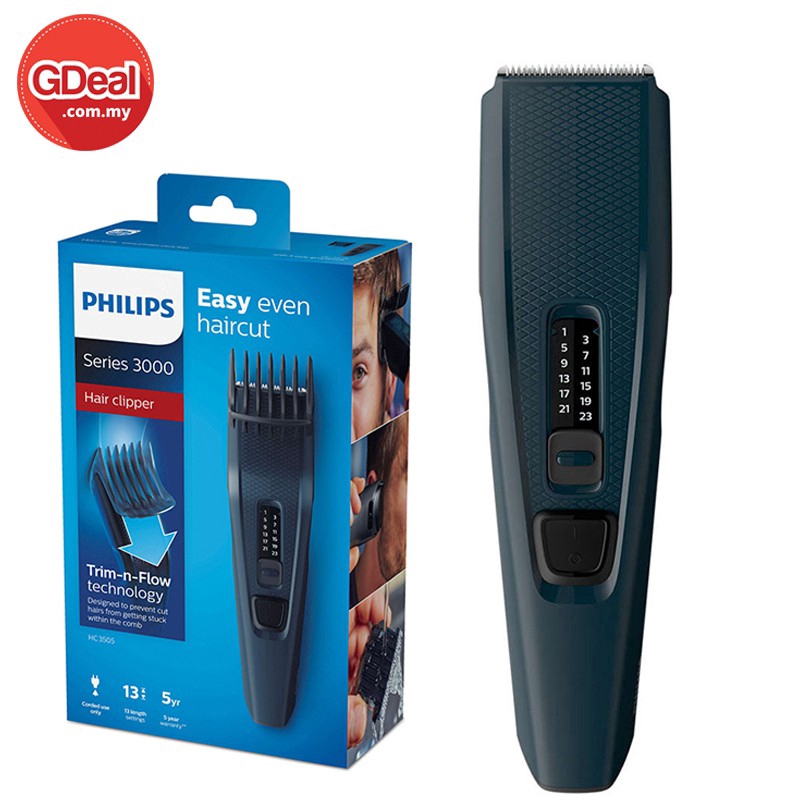 philips hairclipper series 3000 hc3505