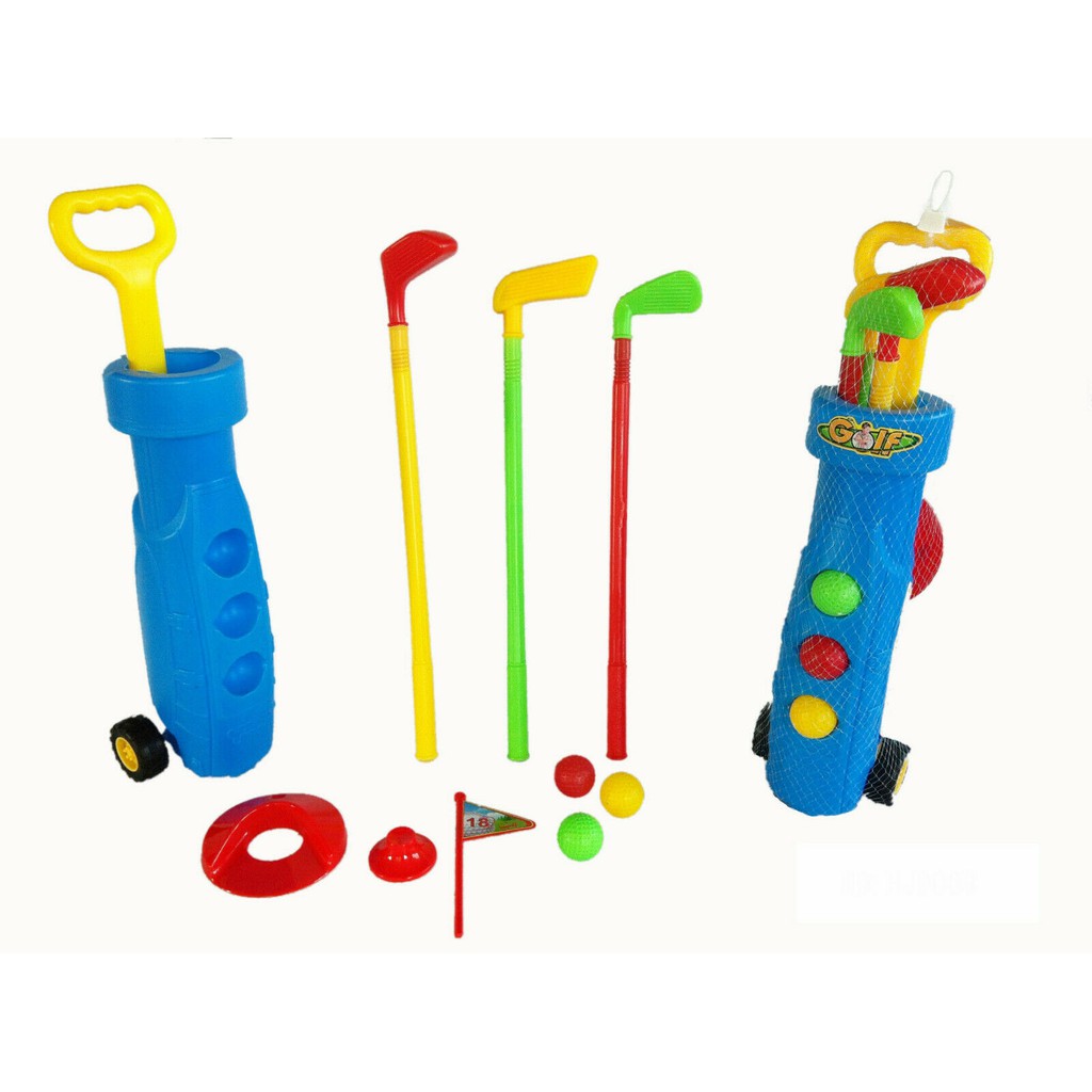 plastic golf set
