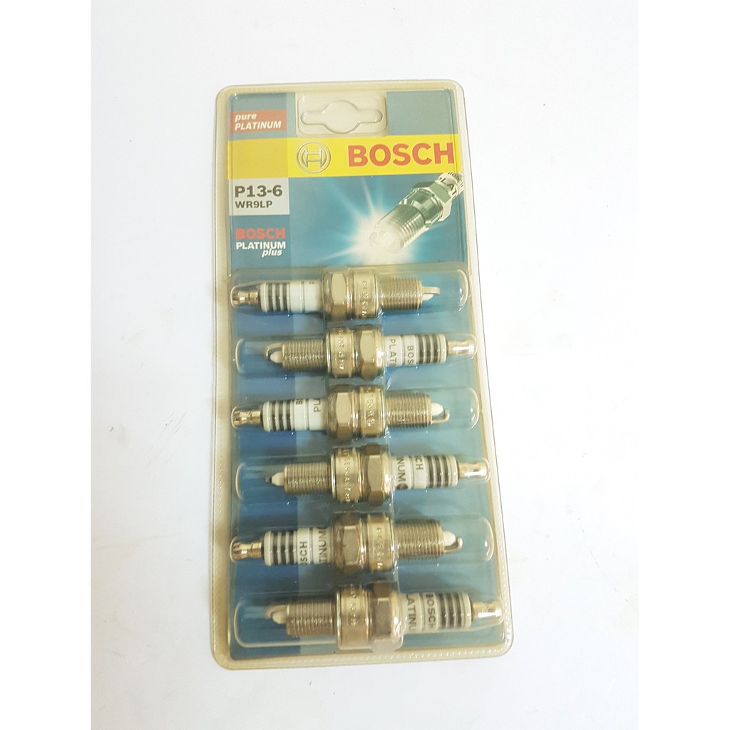 Bosch P13 6 Platinum Spark Plug Wr9lp Pack Of 6 Shopee Malaysia