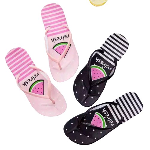 watermelon jelly sandals