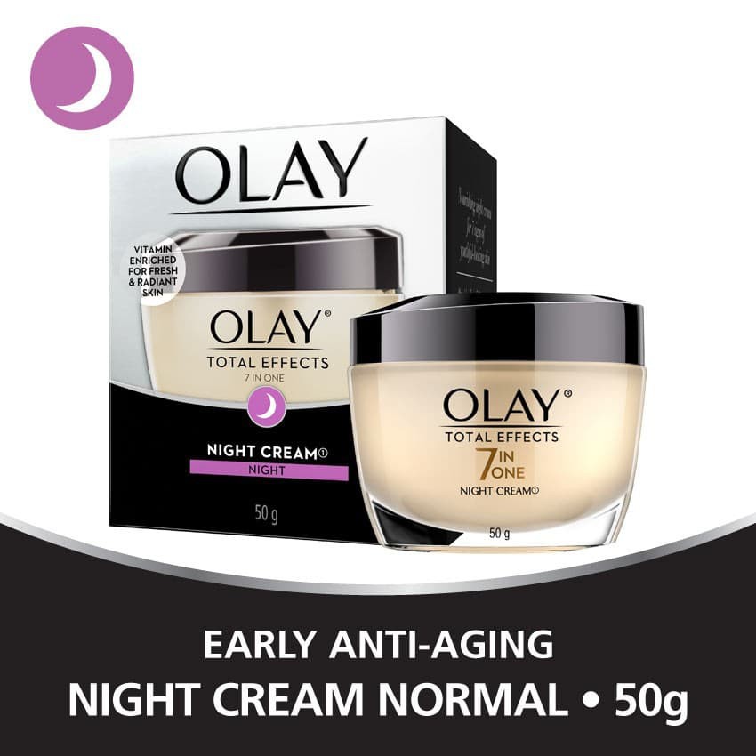 Olay Total Effects 7 In One Anti Ageing Night Cream (50g  