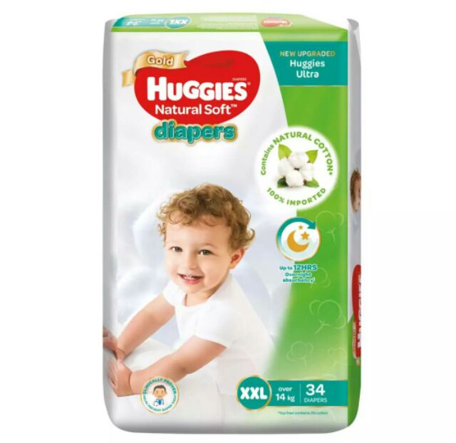 huggies gold natural soft