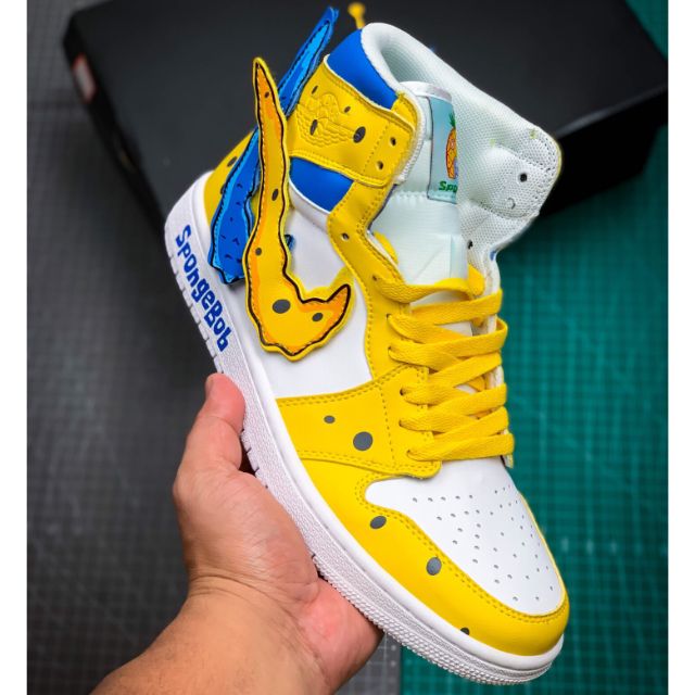 spongebob jordan shoes
