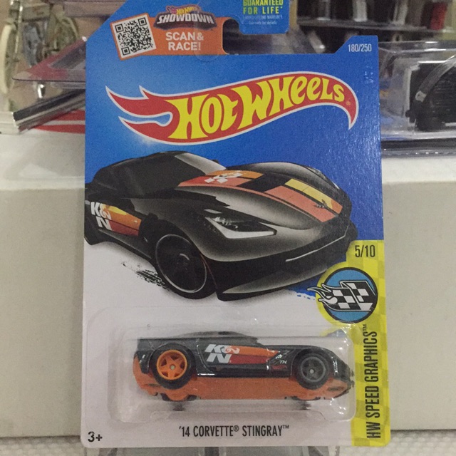 hot wheels 14 corvette stingray