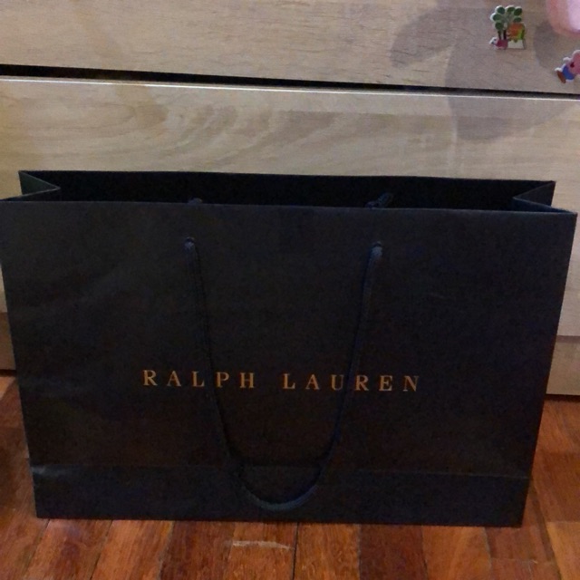 Ralph Lauren Paper Bag - medium size 
