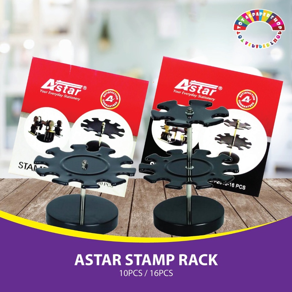 Astar Rubber Stamp Rack Holder / Pemegang Chop ( 10pcs / 16pcs