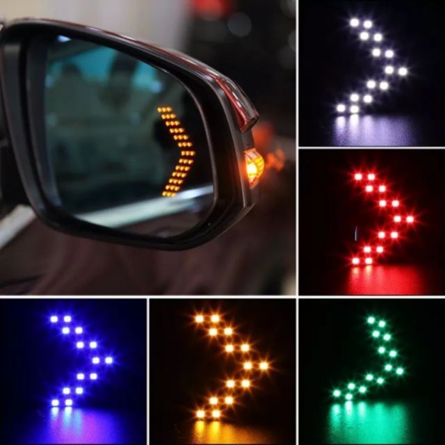 Lampu led untuk cermin sisi kereta ready stock  Shopee Malaysia