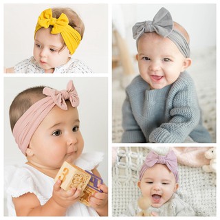 Baby Girl Hair Bows Headband Nylon Hair Band Hair Accessories for Kids