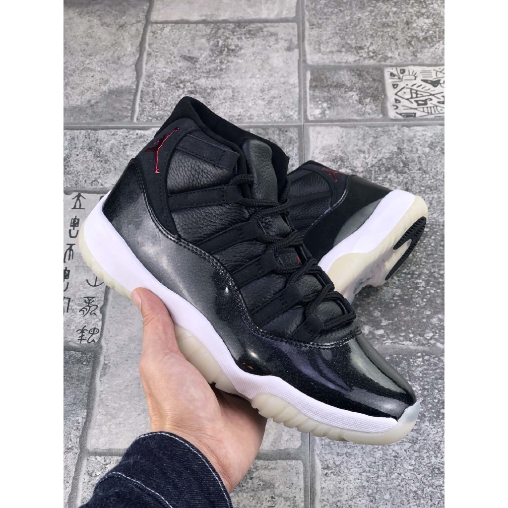 jordan 11 black and white high