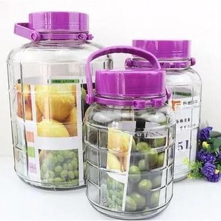 Balang Kaca Bekas Kedap Udara Air Tight Glass Canister ...