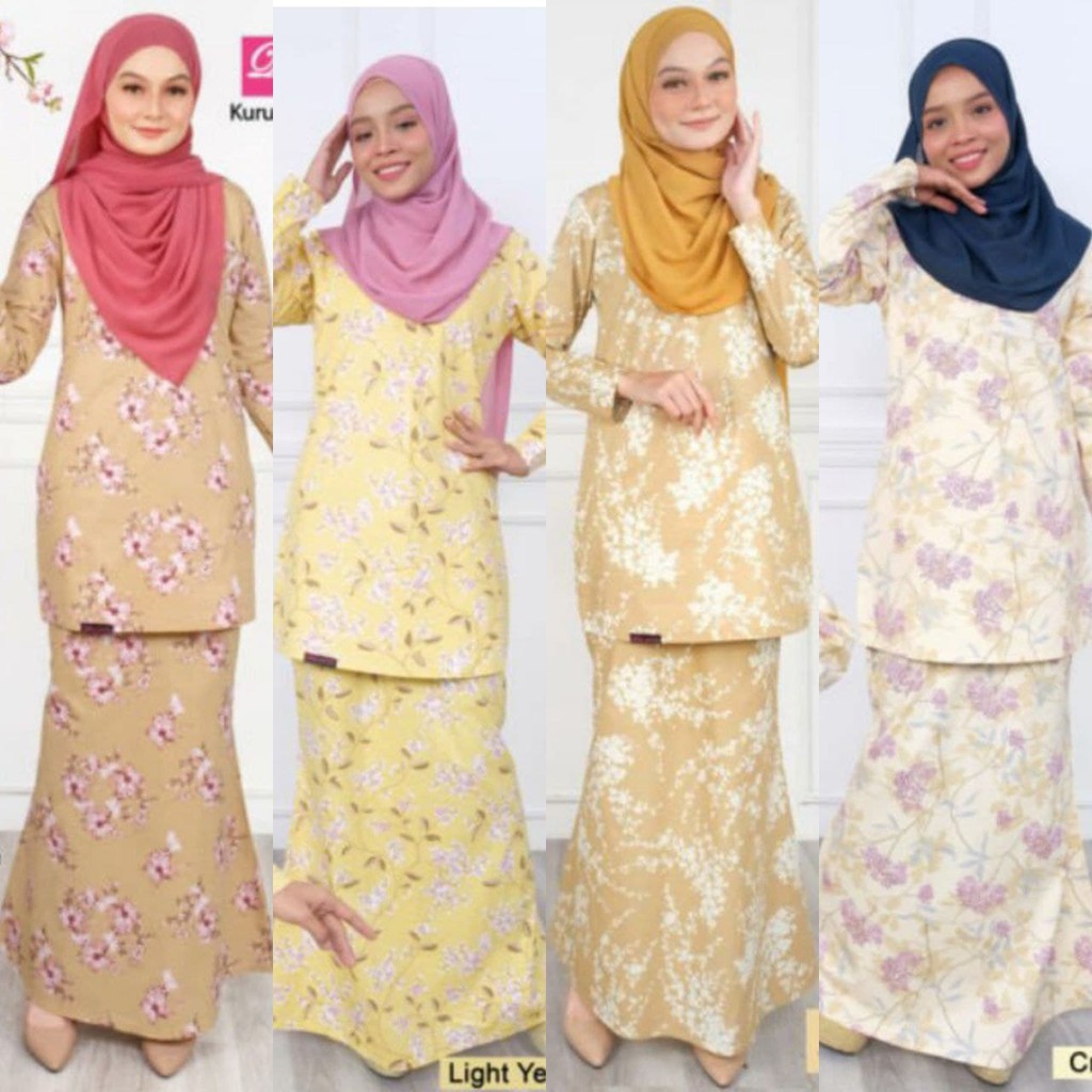 Baju Kurung Mini Sofea Eksklusif Dhia Cotton Baju Kurung Cotton Pastel Shopee Malaysia