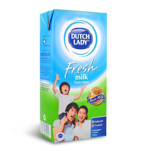 Dutch Lady Fresh Milk 1 Liter | Shopee Malaysia