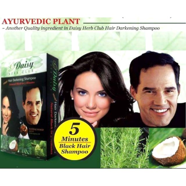 The Daisy Herb Club Hair Darkening Shampoo With Natural Plant