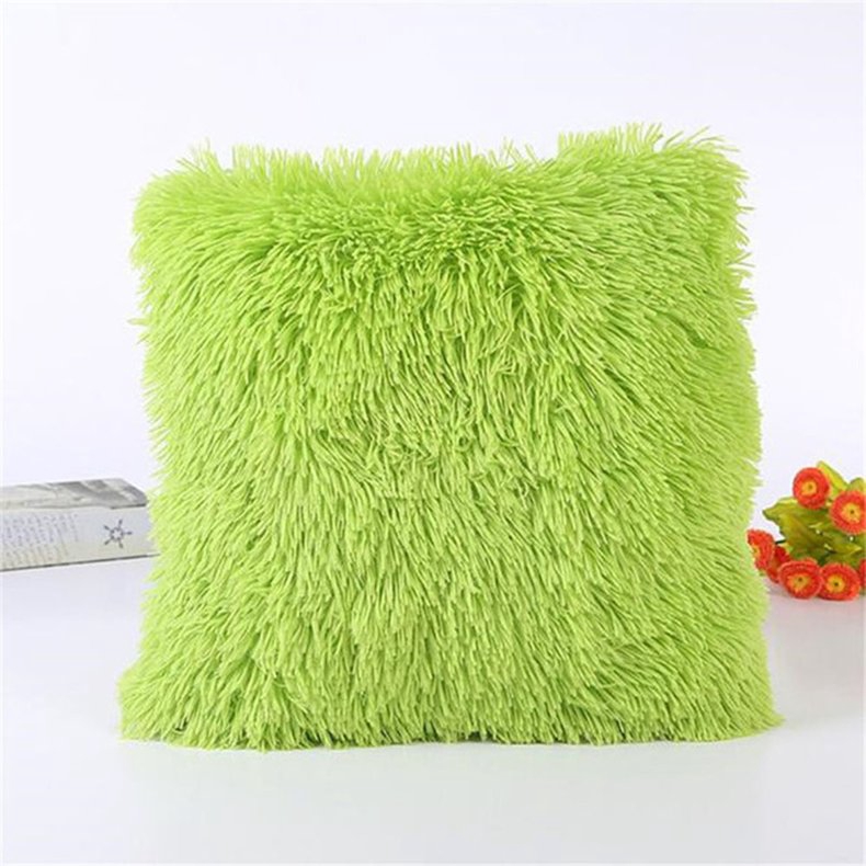 fluffy decorative pillows