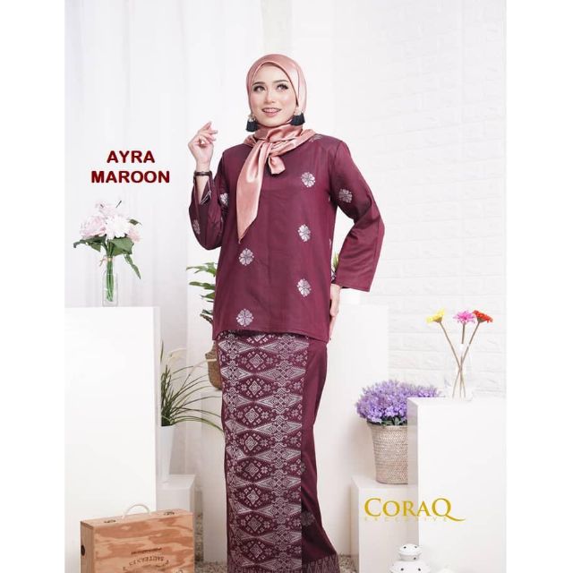  baju  kurung  kedah songket  tenun asli  Shopee Malaysia