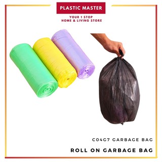 Rubbish Plastic Bag Garbage Bag 6 Colours Plastic Sampah Plastic Bag Roll On Garbage Bag Ready Stock Malaysia