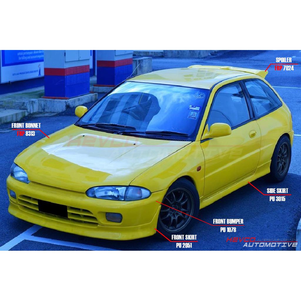 Pre Order Proton Satria Mivec Bodykit Collection Shopee Malaysia