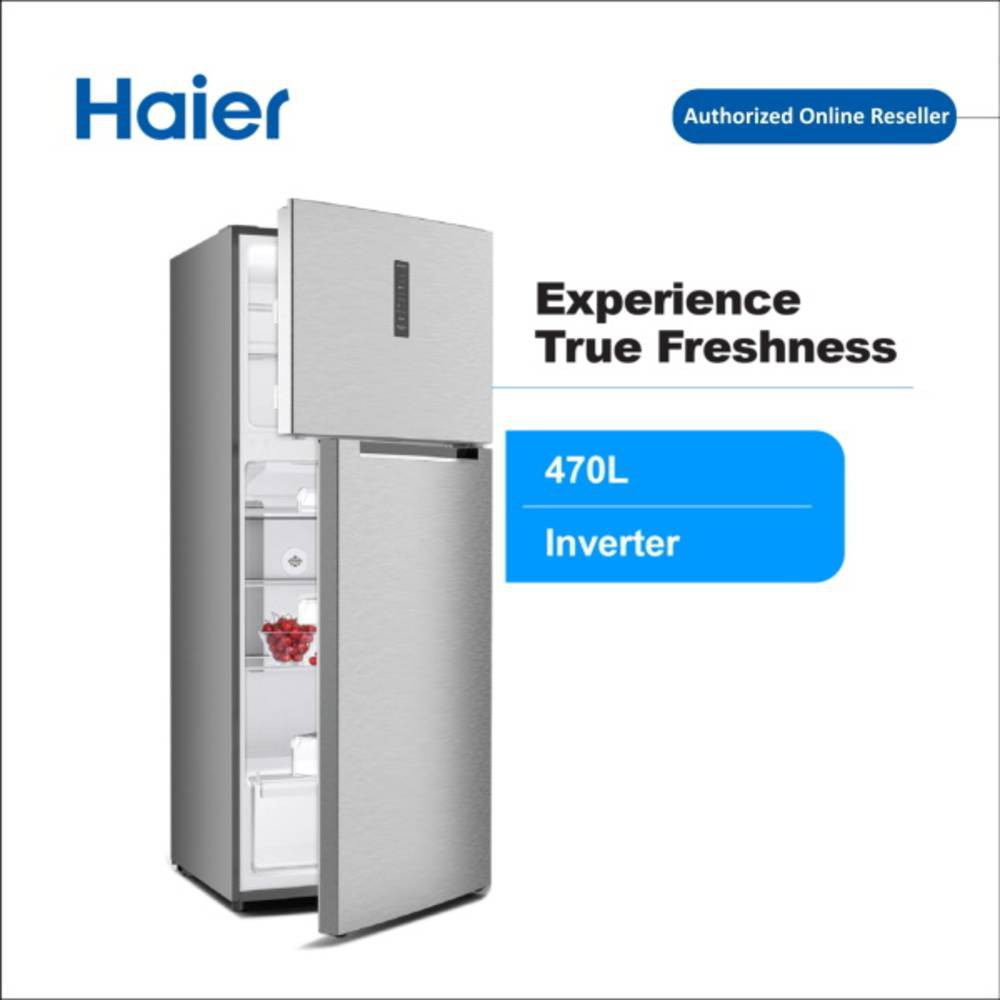 Haier Hrf Iv498h 470l 2 Door Refrigerator Fridge With Dc Inverter