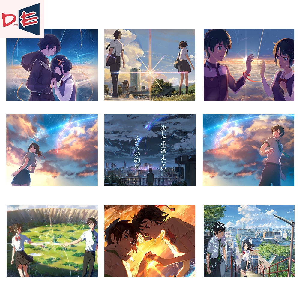 Durable Multi DROFE【40x50cm/20x30cm】Your name~Japanese Anime~Classic Anime~DIY painting by numbers~paint numbers~... - Image 3