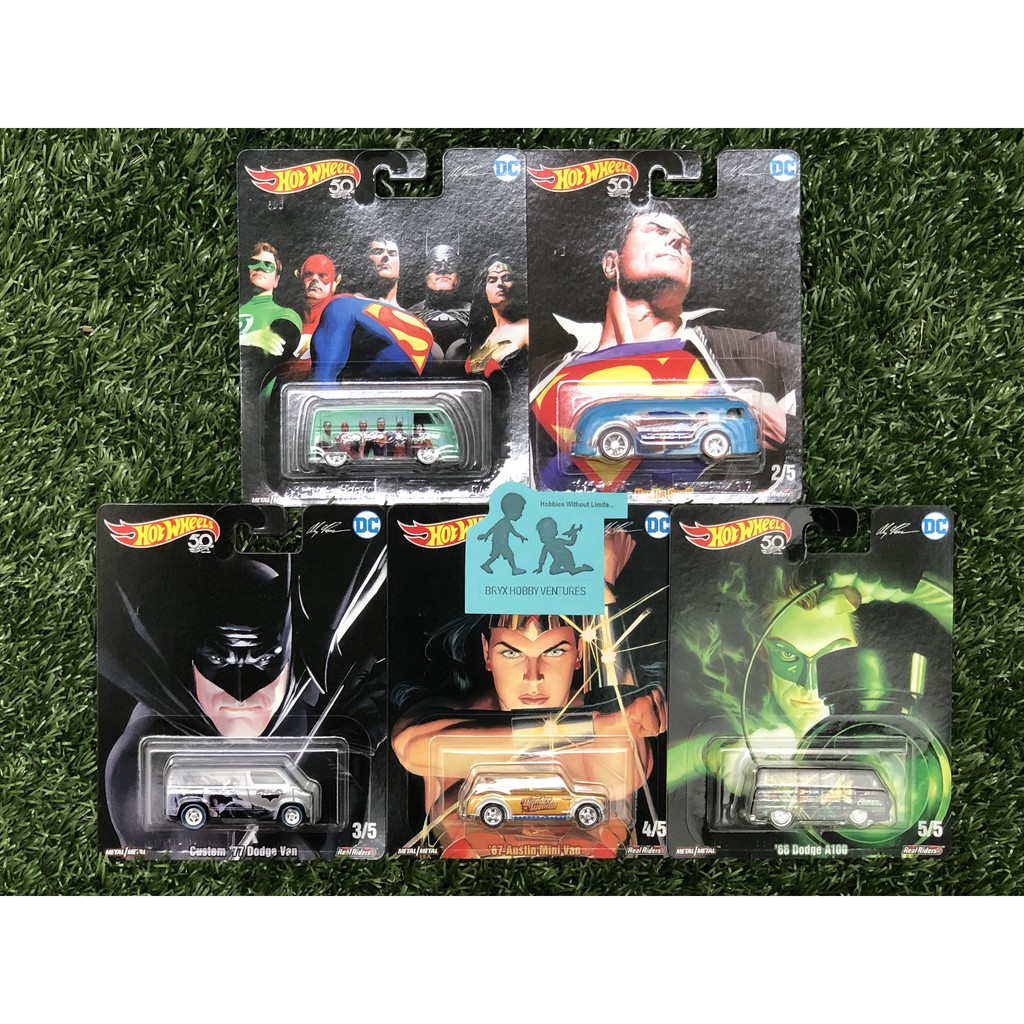 hot wheels dc comics 2018