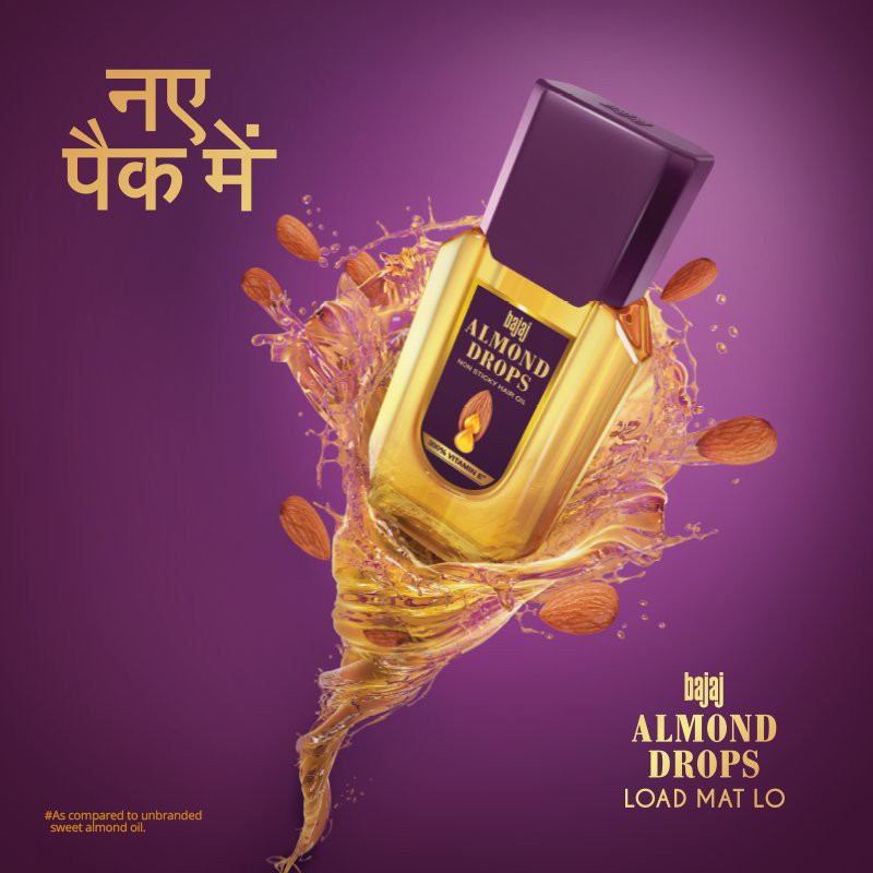 BAJAJ ALMOND DROPS NON STICKY HAIR OIL | Shopee Malaysia