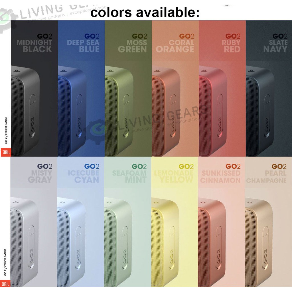 jbl go colors