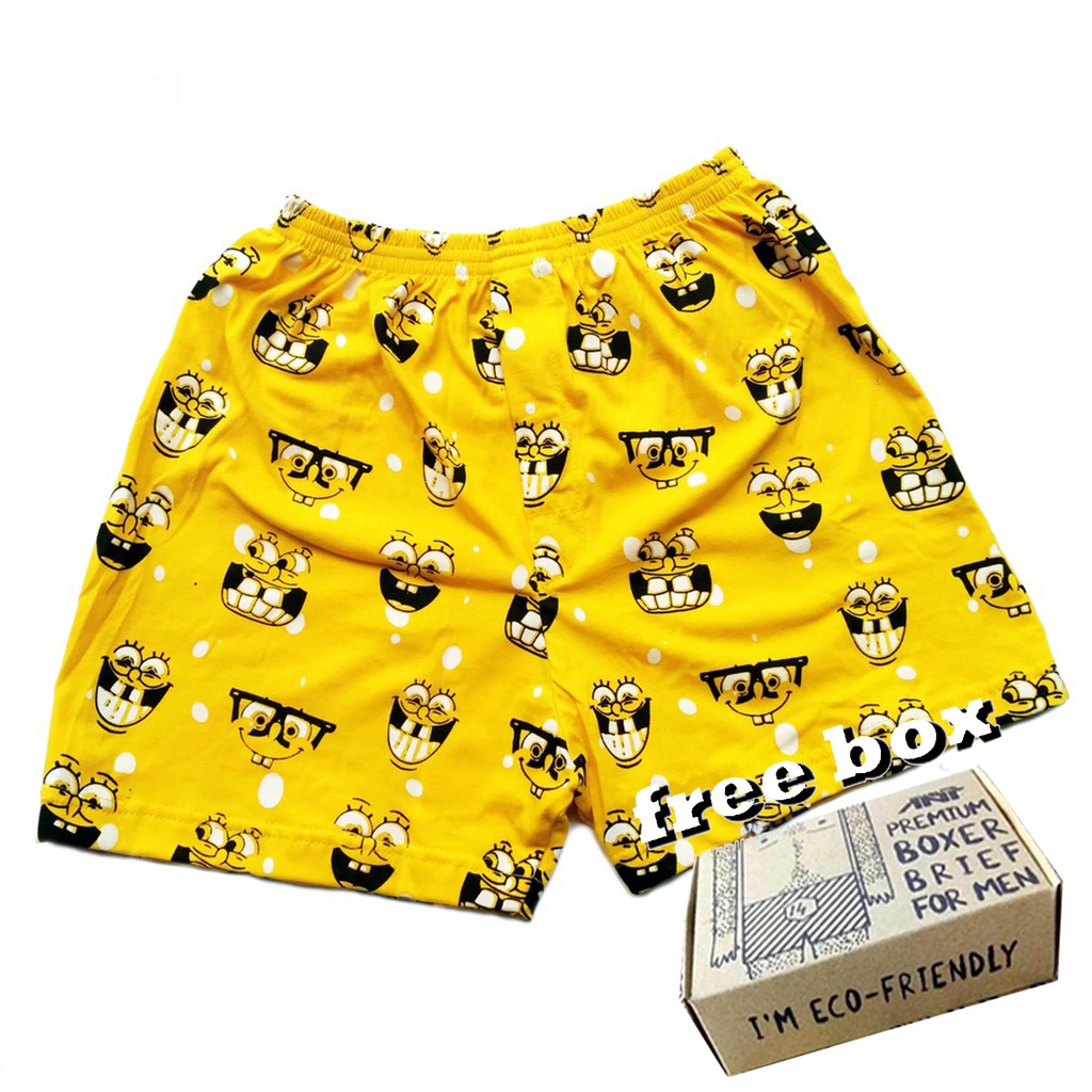 spongebob boxer shorts