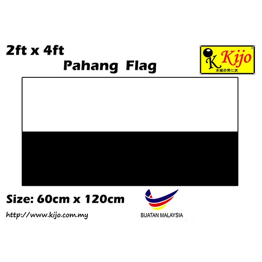 Buy 60cm X 120cm Pahang Flag Seetracker Malaysia