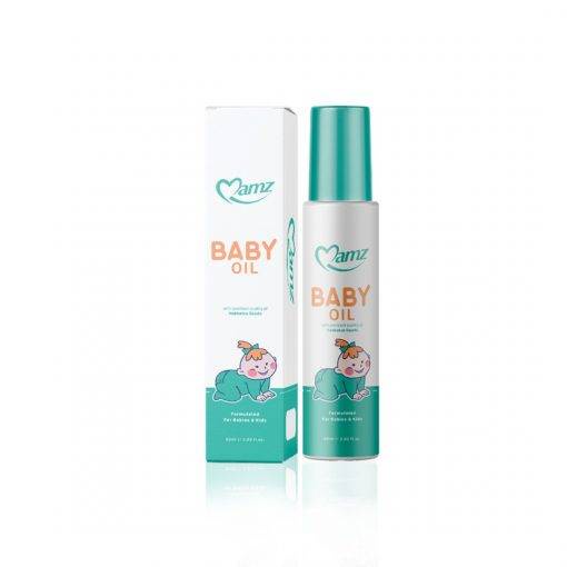 Mamz Habbatus Sauda Spray / Baby Oil Penawar Batuk dan Kahak Bayi (50mL