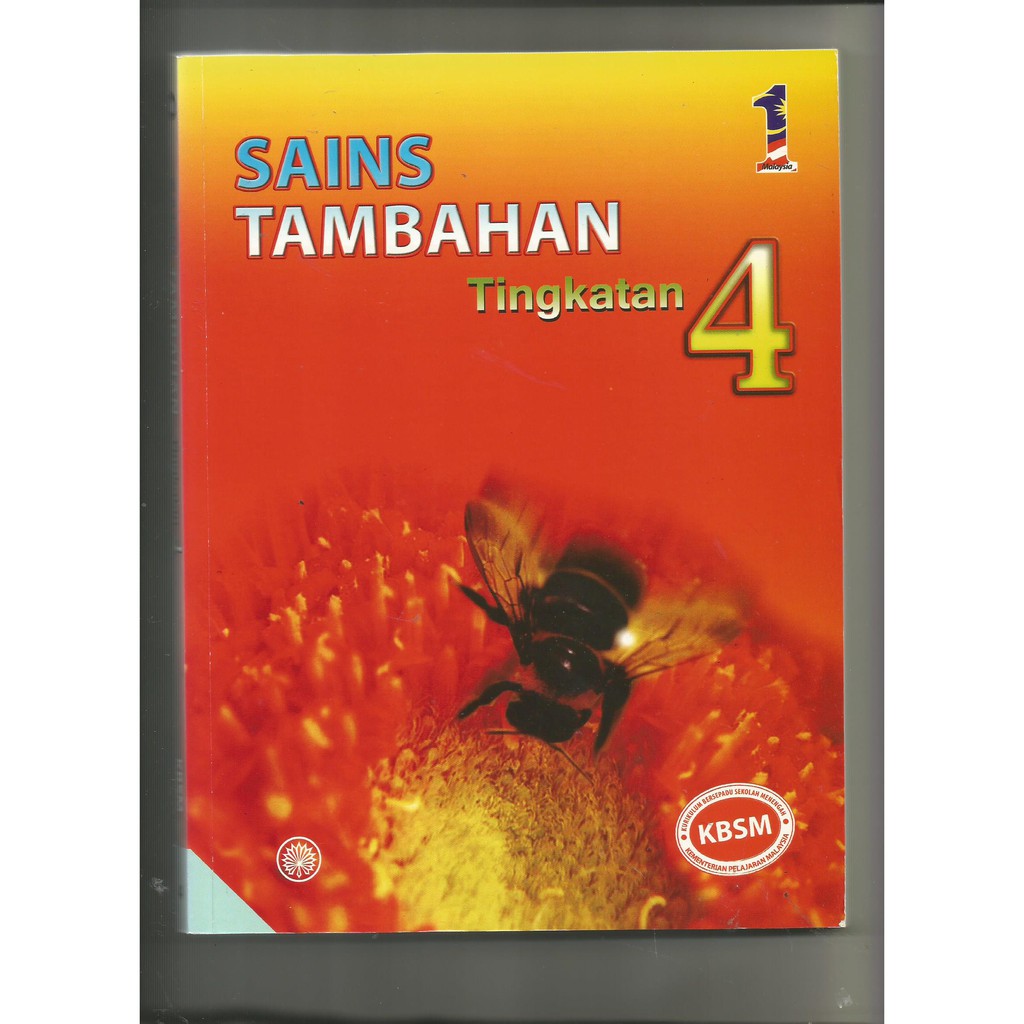 BUKU TEKS TINGKATAN 4 SAINS TAMBAHAN KBSM  SILIBUS LAMA  Shopee Malaysia