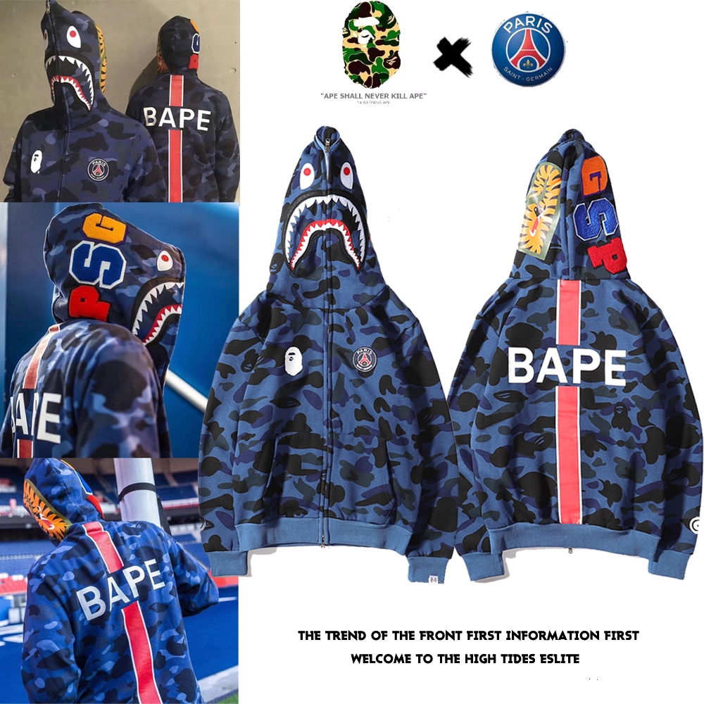 bape style hoodie