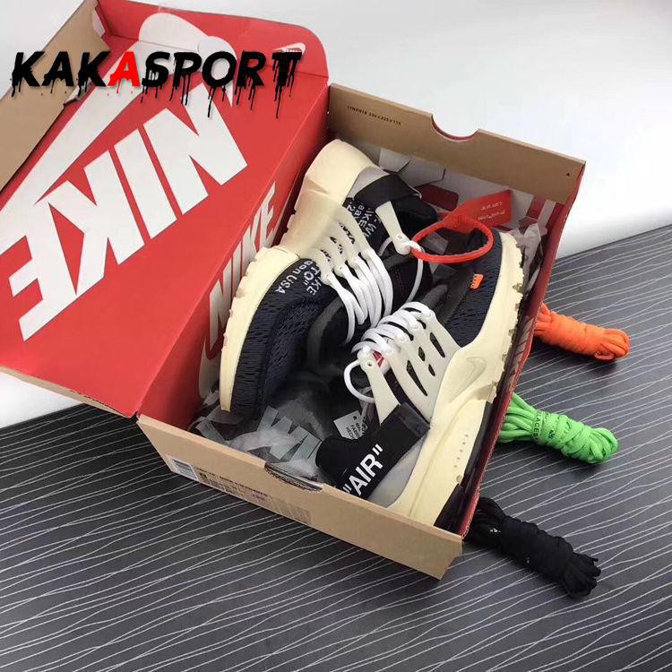 nike presto off white box