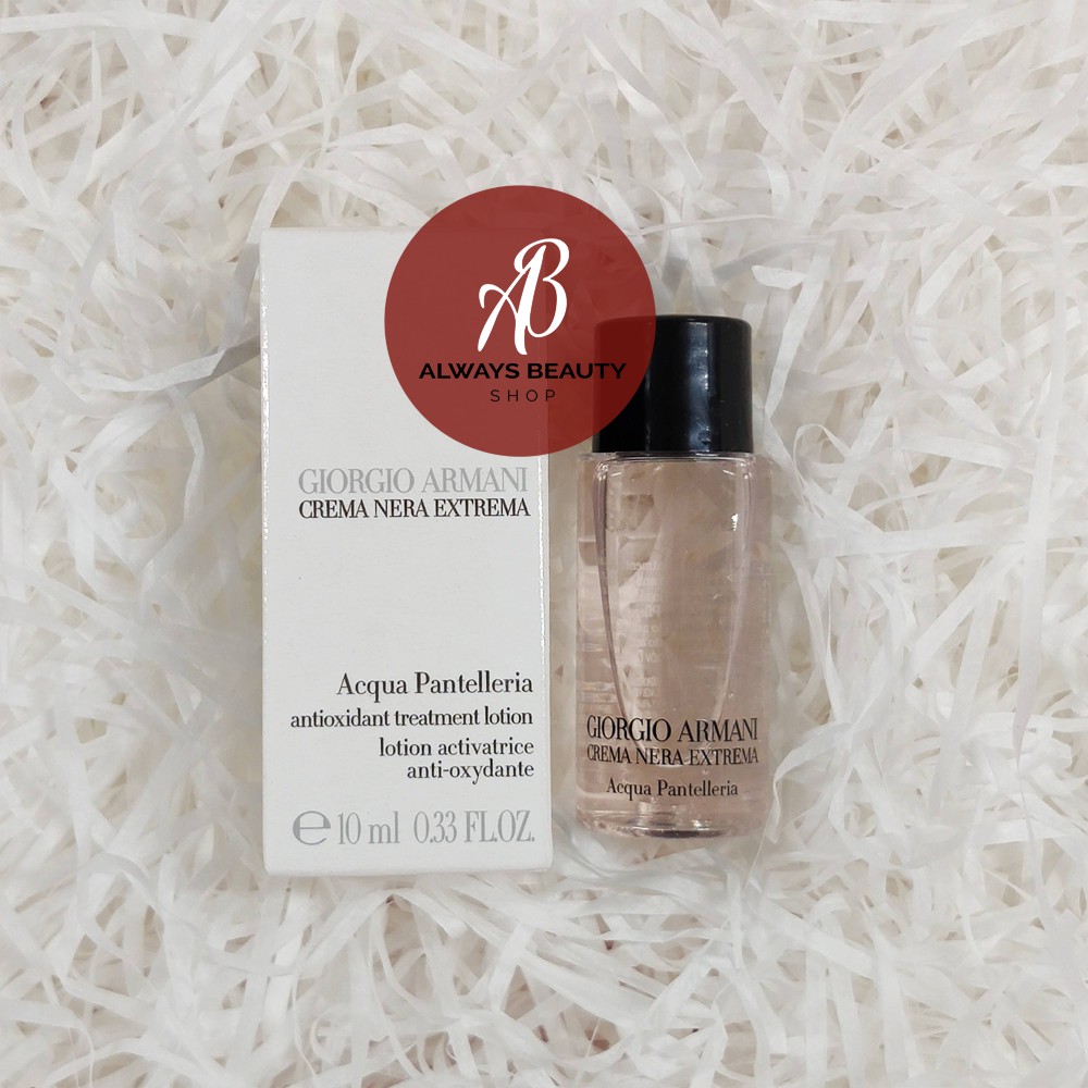 giorgio armani crema nera extrema acqua pantelleria antioxidant treatment lotion
