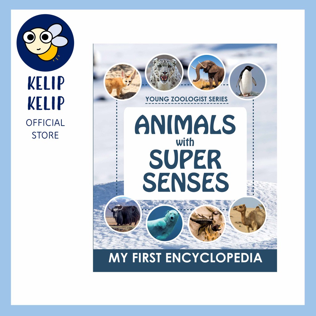 Animals with Super Senses Hardcover Book to Learn All About Animals