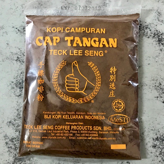 Serbuk Kopi Cap Tangan