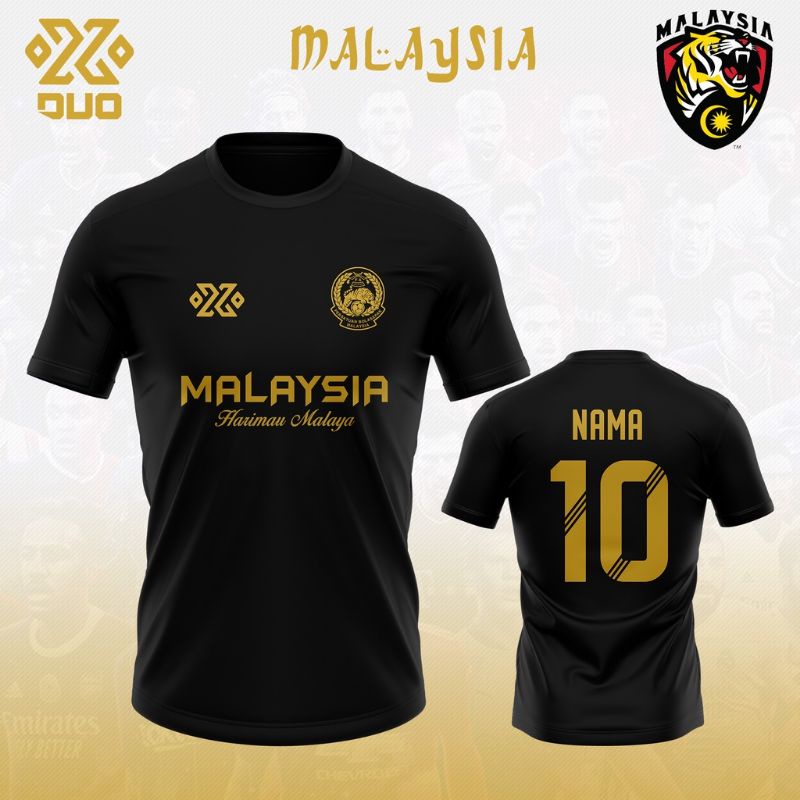 Harimau Malaya Jersi Free Custom Nama And Nombor Jersi Malaysia