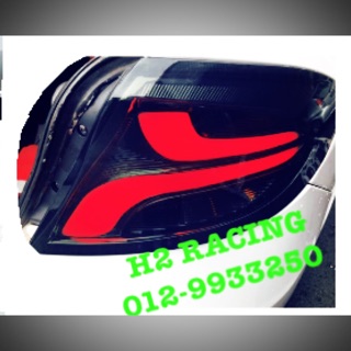 PERODUA ALZA TAIL LAMP LED LIGHT BAR SMOKE SET  Shopee 