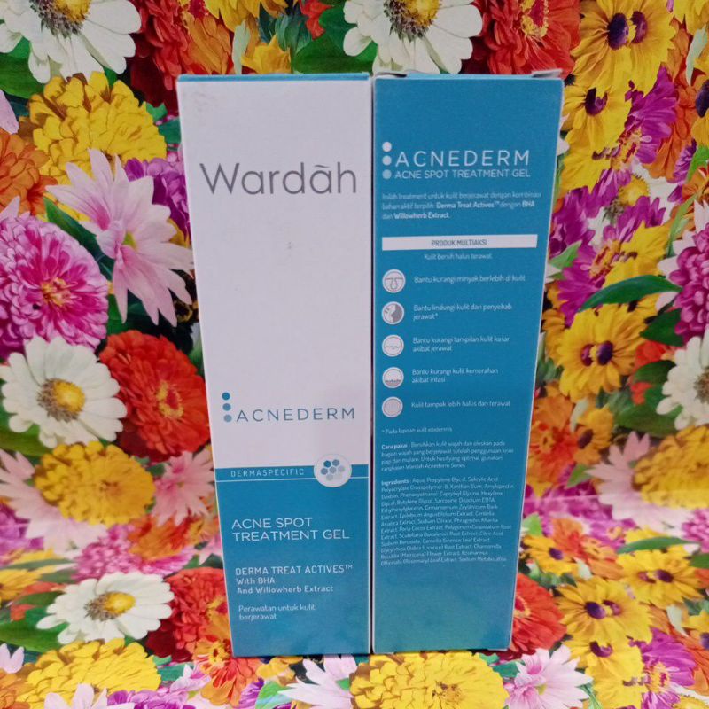 Wardah acne spot treatment gel acnederm | Shopee Malaysia