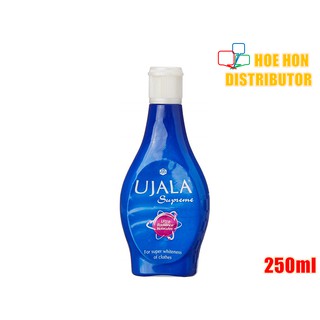 Ujala Supreme Liquid Fabric Whitener Whitening Cecair Nila Pemutih Baju 125ml Shopee Malaysia