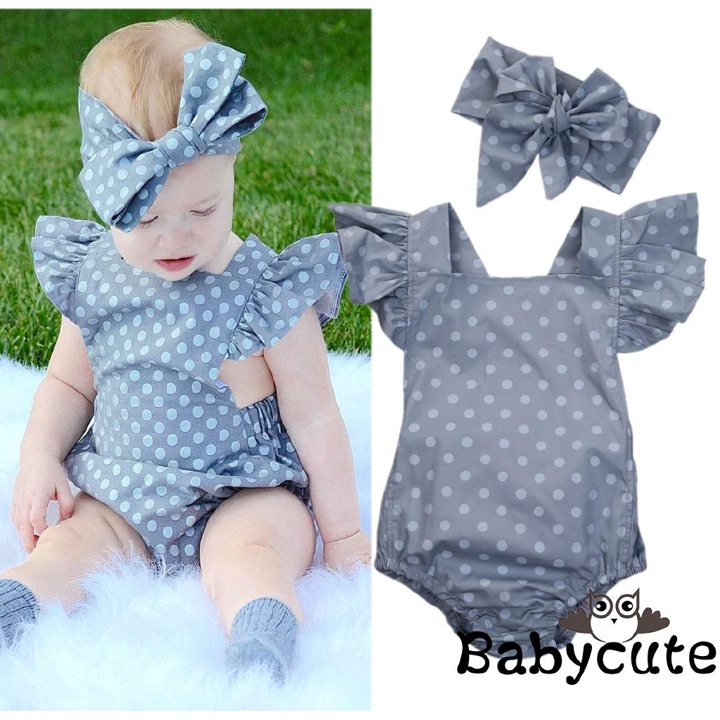 polka dot romper pants
