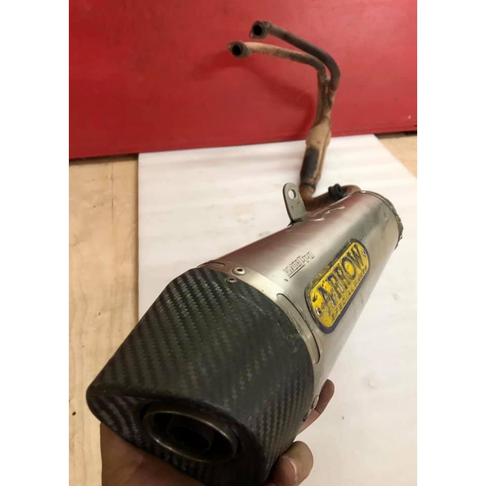 kawasaki ninja 125 arrow exhaust