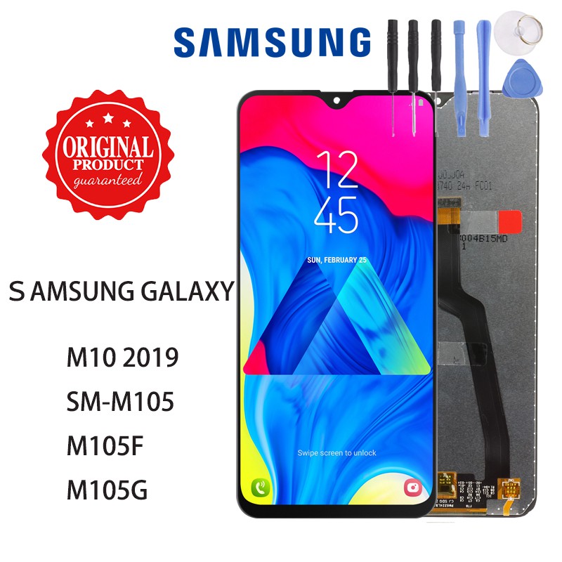 Original 6 2 Lcd For Samsung Galaxy M10 2019 Display Sm M105 M105f M105g Ds Touch Screen Digitizer Assembly Shopee Malaysia